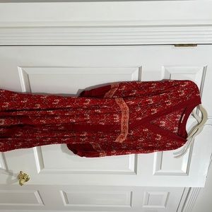 Spell Designs Red Dress XS Work Once